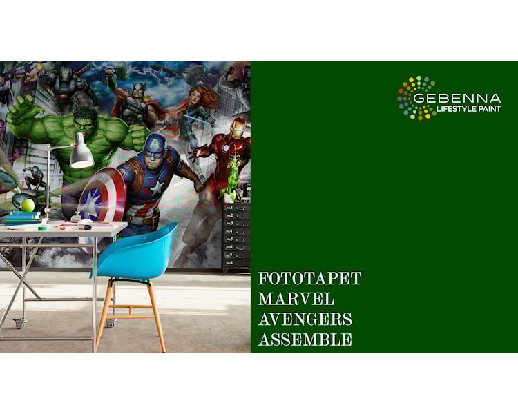 Fototapet Marvel Avengers Assemble